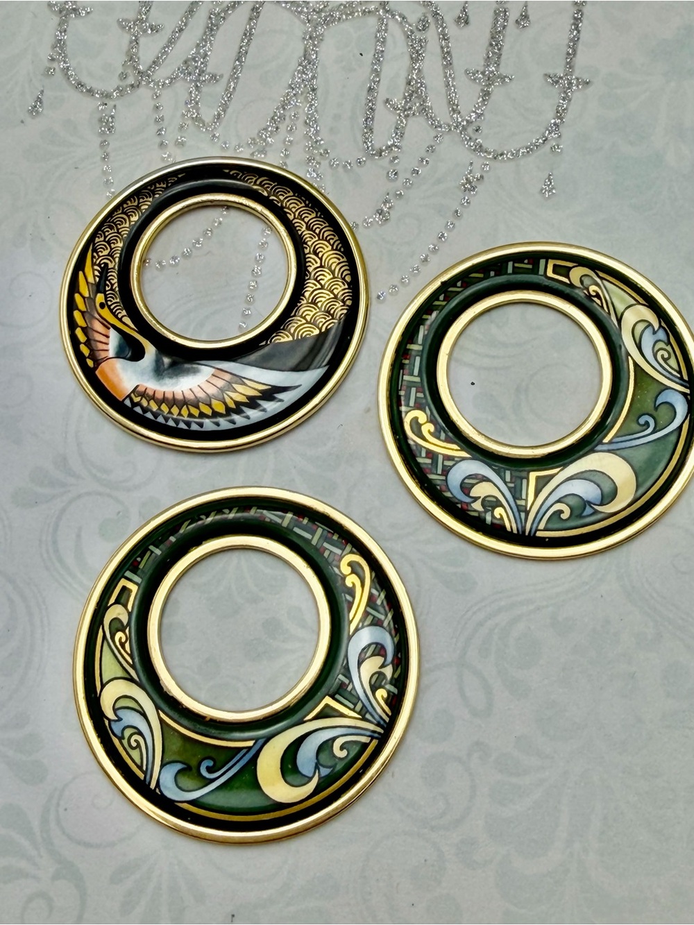 Michaela Frey Pendants lot of 3